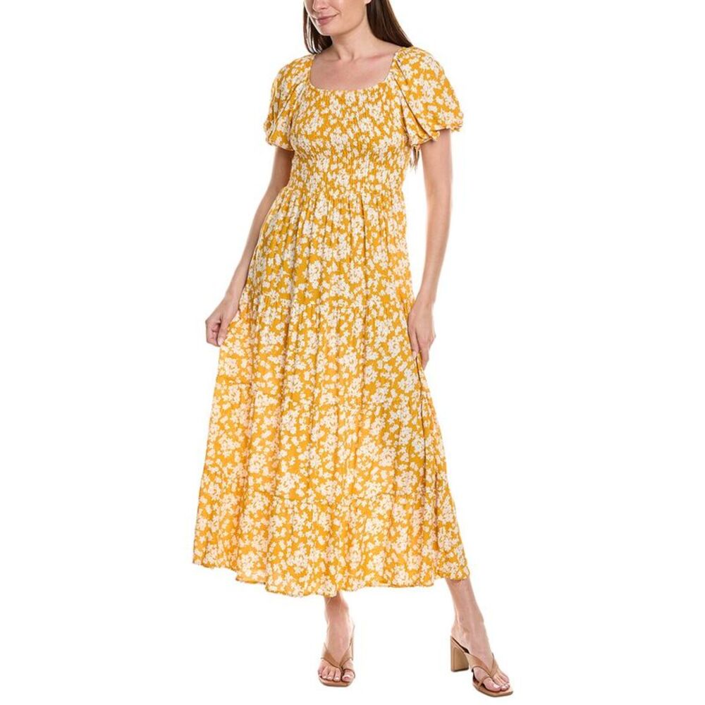 Anna Kay Womens  Alissone Maxi Dress, Yellow